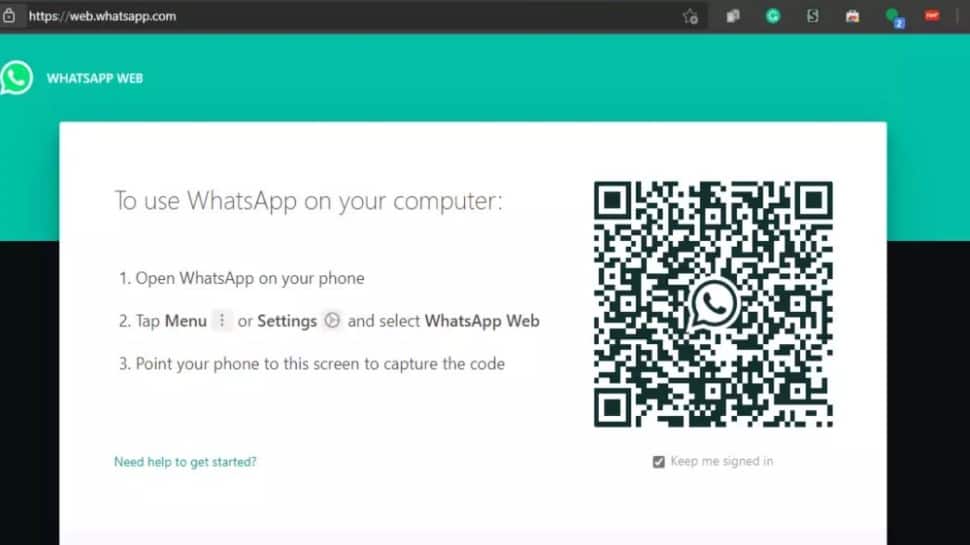 WhatsApp Web Login: Sekarang Anda dapat dengan mudah membuat akun Anda tetap masuk tanpa iPhone dan Android |  Berita Teknologi