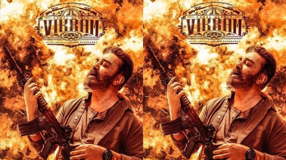 First look of Kamal Haasan-starrer 'Vikram' released on his 67th b'day eve