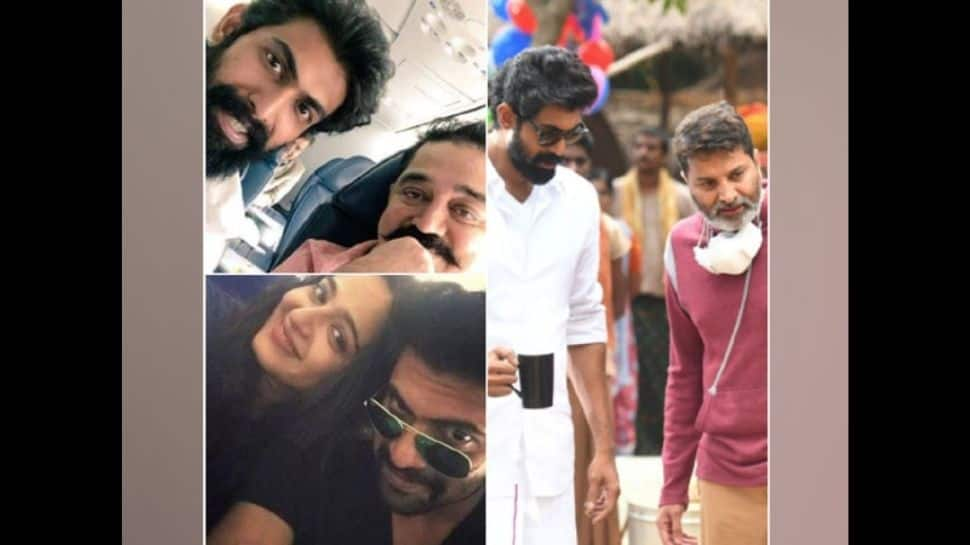 Rana Daggubati shares birthday wishes for Kamal Haasan, Anushka Shetty, Trivikram Srinivas