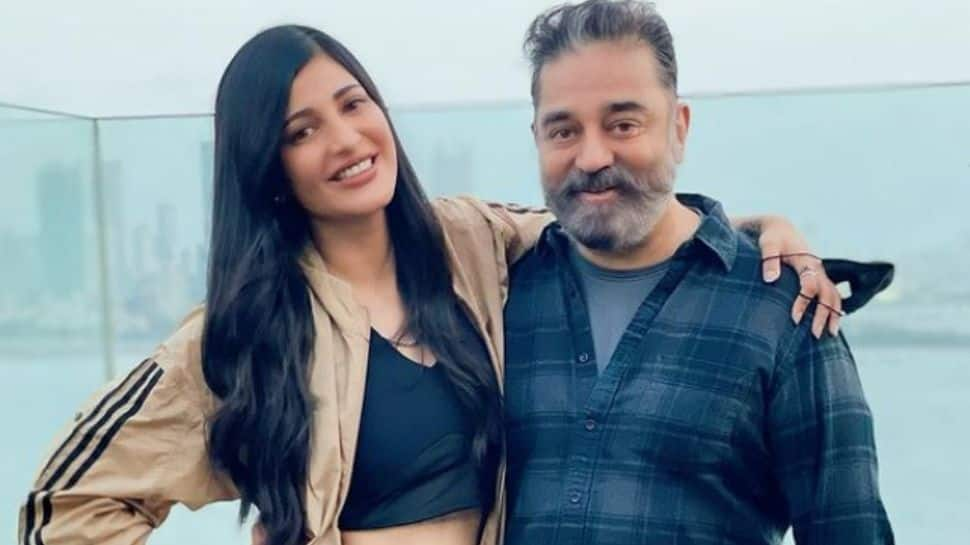 On dad Kamal Haasan&#039;s 67th birthday, Shruti wishes him with UNSEEN childhood picture!  