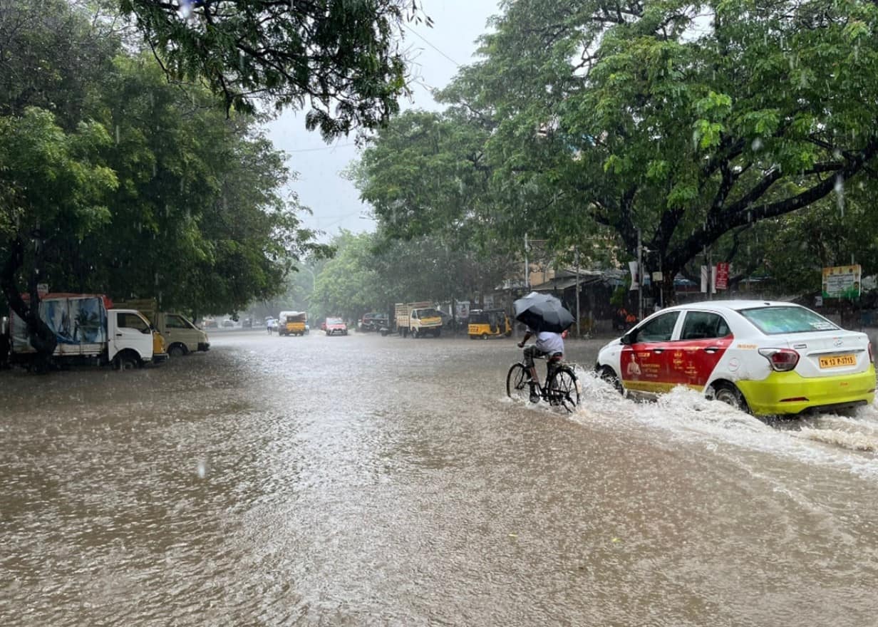 Chennai saw heaviest rainfall since 2015