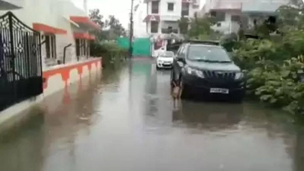 Incessant rains hit normal life in Puducherry, schools and colleges closed
