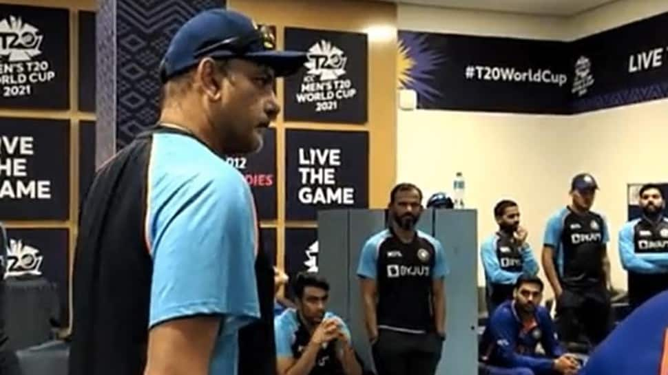 Ravi Shastri delivers THUNDERING speech in Team India dressing room after his last match as coach – WATCH