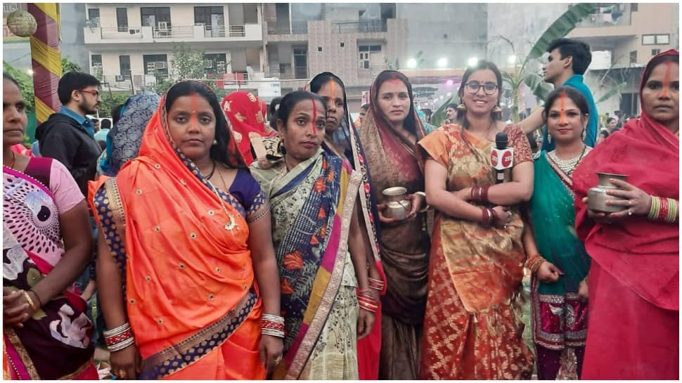 Devotees go through a tough routine before the final day of Chhath Puja