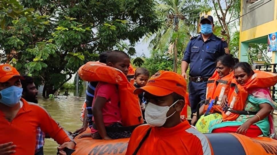 Waterlogged: NDRF's rescue operations