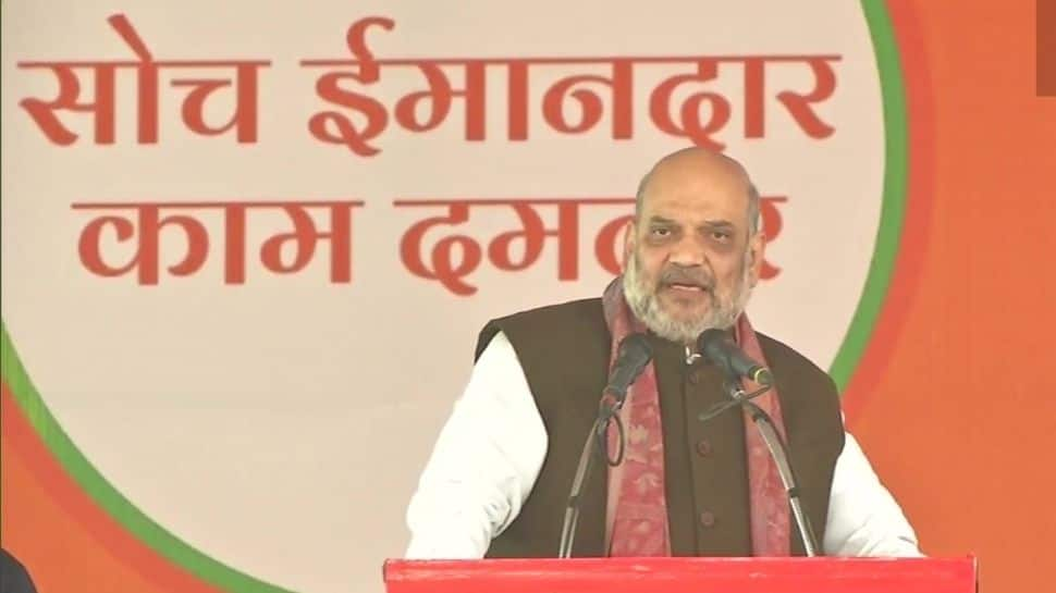 &#039;Mafia-raj, casteism, nepotism ended in Uttar Pradesh under Yogi Adityanath’: Amit Shah in Azamgarh