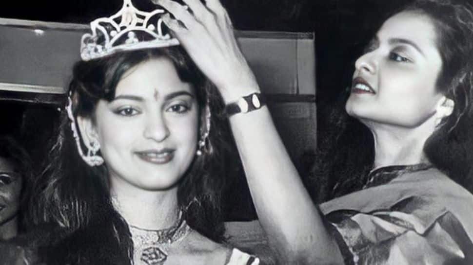 On Juhi Chawla's birthday, photo from her Miss India 1984 win with Rekha goes viral!
