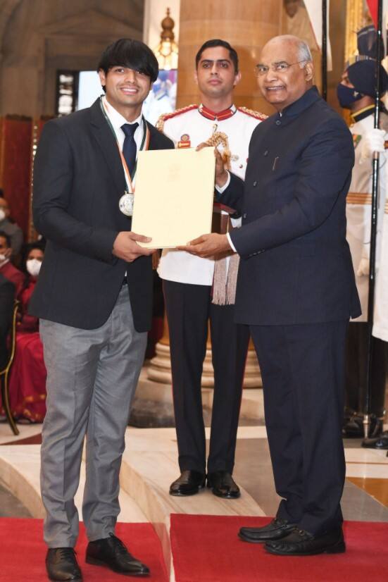 Neeraj Chopra conferred with Khel Ratna