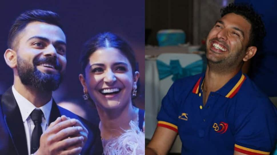 Yuvraj Singh shares HILARIOUS meme featuring Virat Kohli and Anushka Sharma, check out