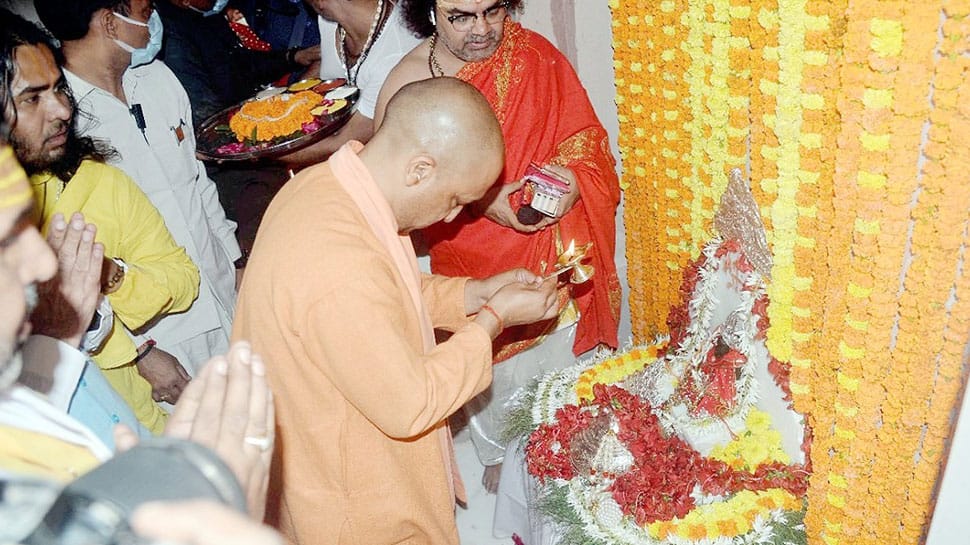 Rare 18th-century Maa Annapurna idol installed at Varanasi's Kashi Vishwanath Temple, CM Yogi Adityanath thanks PM Narendra Modi