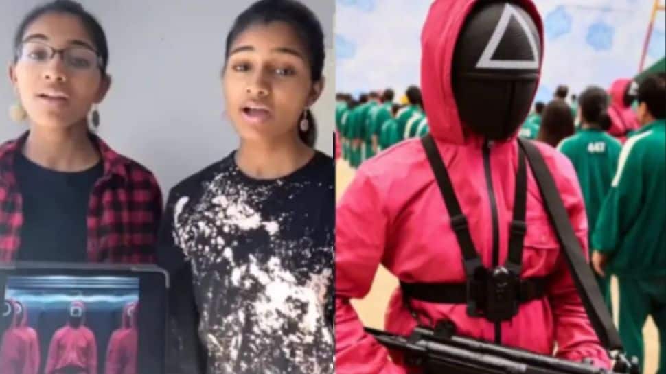 Internet is hooked at viral video of twin sisters recreating Squid Game&#039;s Pink Soldier track- Watch 