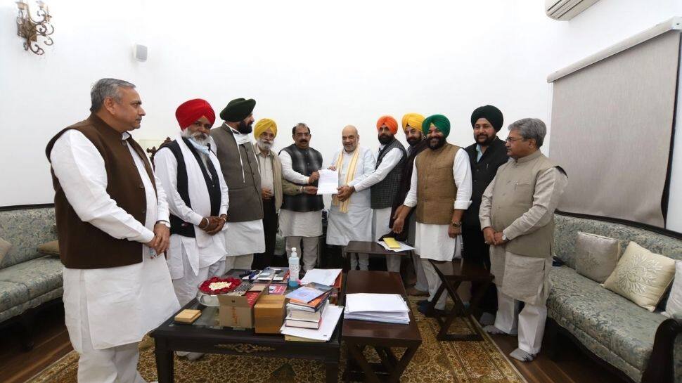 BJP leaders from Punjab, Delhi meet Amit Shah on Kartarpur Corridor reopening