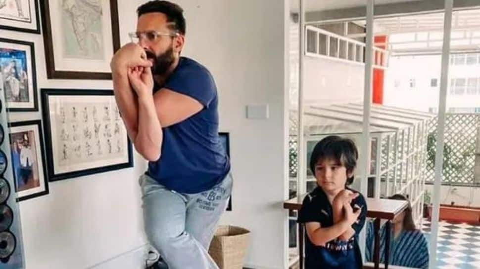 Saif Ali Khan reveals Taimur wanted to be &#039;bad guy, rob the bank&#039; after watching ‘Tanhaji’