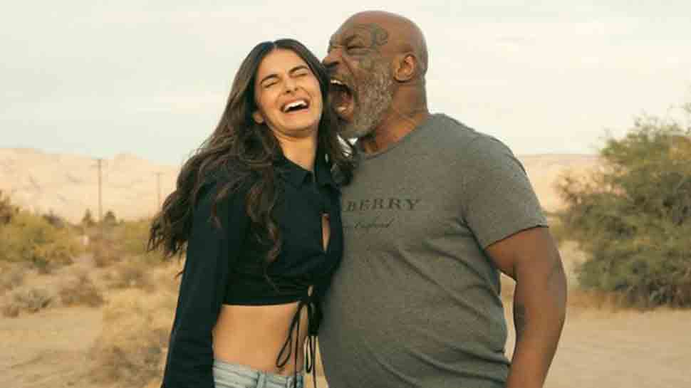 Boxing legend Mike Tyson recreates his infamous &#039;Bite Fight&#039; with Ananya Panday on &#039;Liger&#039; sets