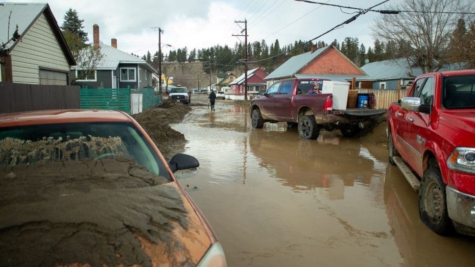 River dumped a month`s worth of rain