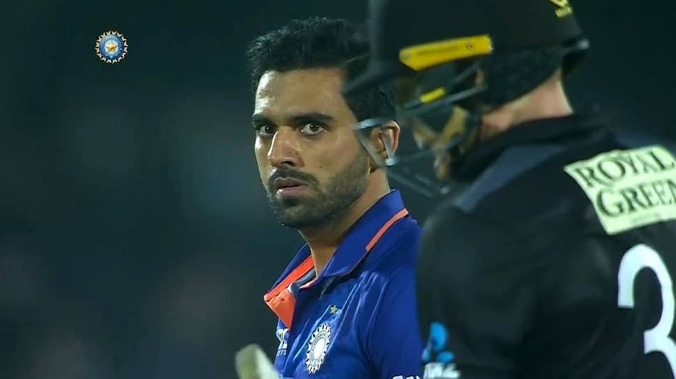 India vs New Zealand 2021: Deepak Chahar wins Rs 1 lakh for ‘cold stare’ at Martin Guptill, Watch