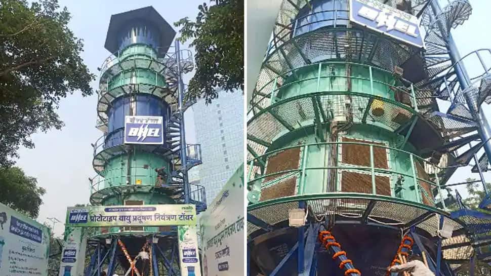 Noida&#039;s first smog tower becomes operational, will Delhi&#039;s air quality improve now?