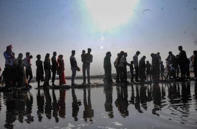 On Kartik Purnima, devotees celebrate by taking a dip in holy waters