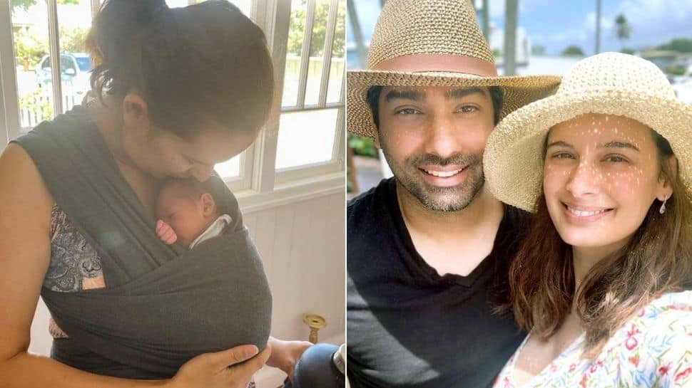 Evelyn Sharma, Tushaan Bhindi become parents, share FIRST pic of daughter Ava