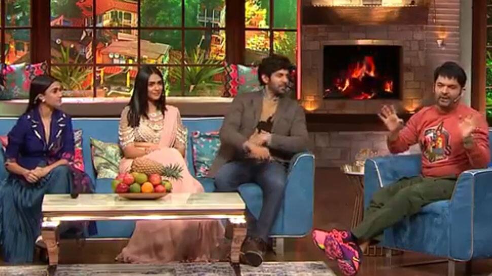 Kapil Sharma stumps Kartik Aaryan, asks &#039;aapko apni kisi co-star se pyaar nahi hota?&#039; WATCH