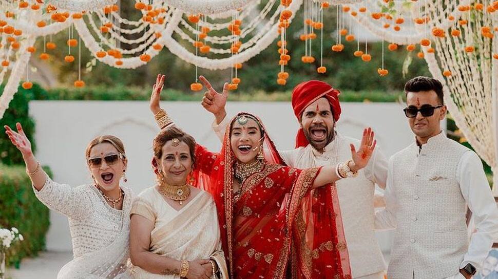 Patralekhaa&#039;s sister teases UNSEEN pics from PatRaj wedding, Rajkummar Rao can&#039;t be happier!