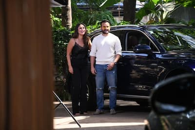 Kareena Kapoor, Saif Ali Khan clicked at Bandra