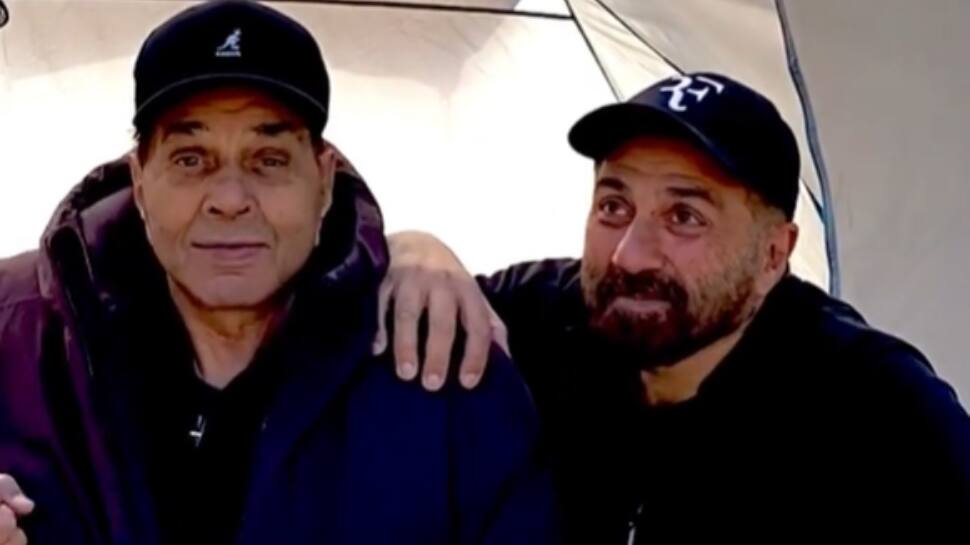 ‘My darling son’ says Dharmendra after Sunny Deol takes him on vacation to Himachal