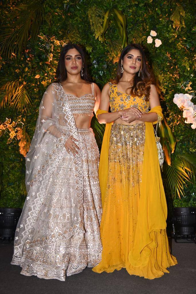 Bhumi Pednekar and Samiksha Pednekar look lovely in lehengas