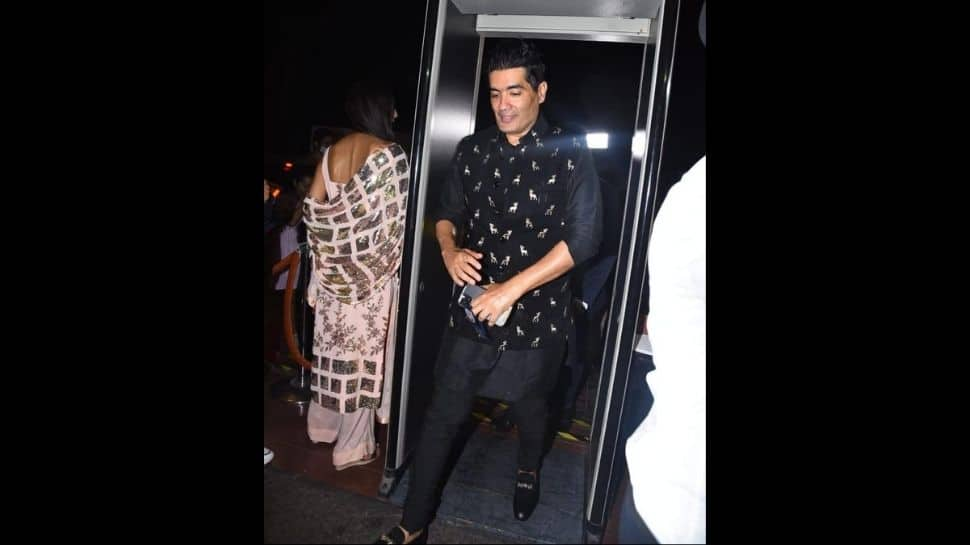 Manish Malhotra spotted