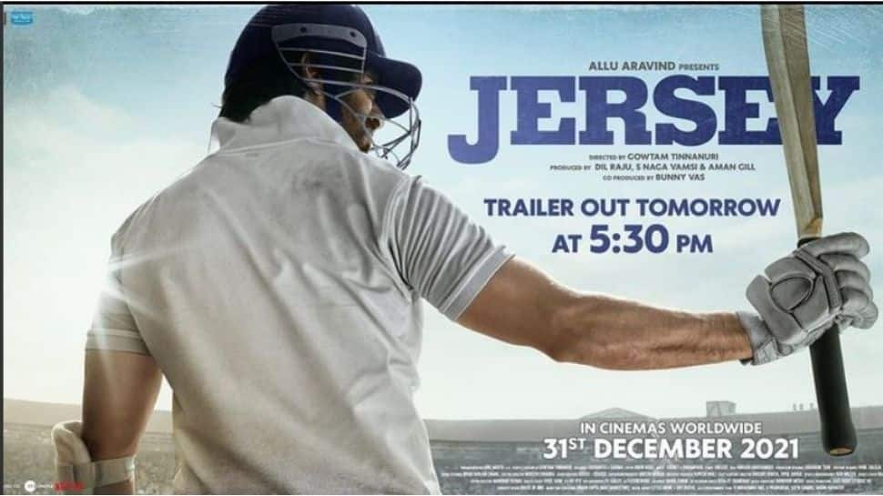 Shahid Kapoor drops new poster from 'Jersey' ahead of trailer release