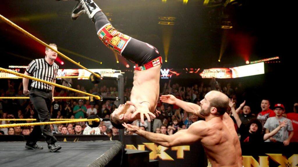 Sami Zayn vs. Cesaro (WWE SmackDown)