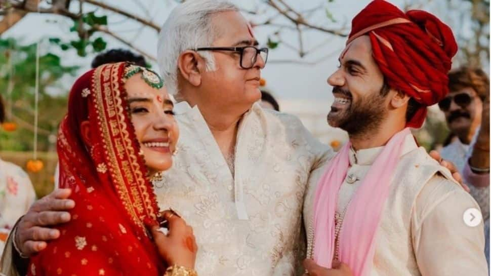 Hansal Mehta shares pics with Rajkummar Rao- Patralekhaa, calls it ‘wedding of a lifetime’