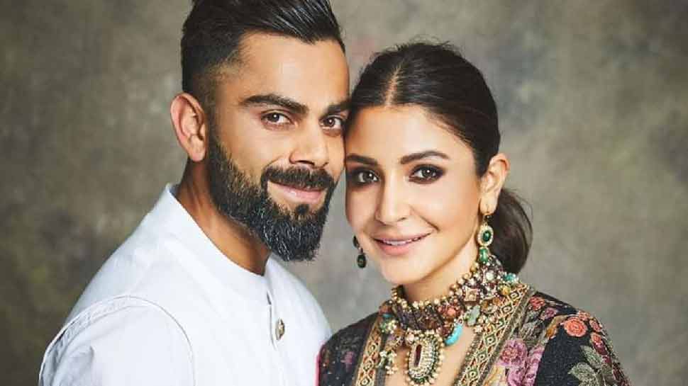 Team India captain Virat Kohli is married to Bollywood star Anushka Sharma. The couple have a daughter Vamika together. (Source: Twitter)