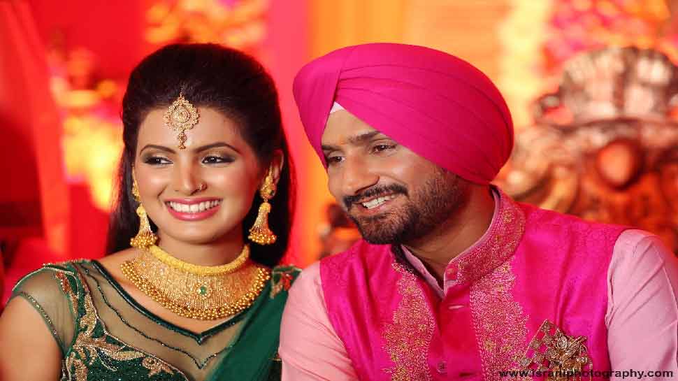 Harbhajan Singh got married to actress Geeta Basra in 2015. The couple have a daughter Hinaya Heer Plaha. (Source: Twitter)