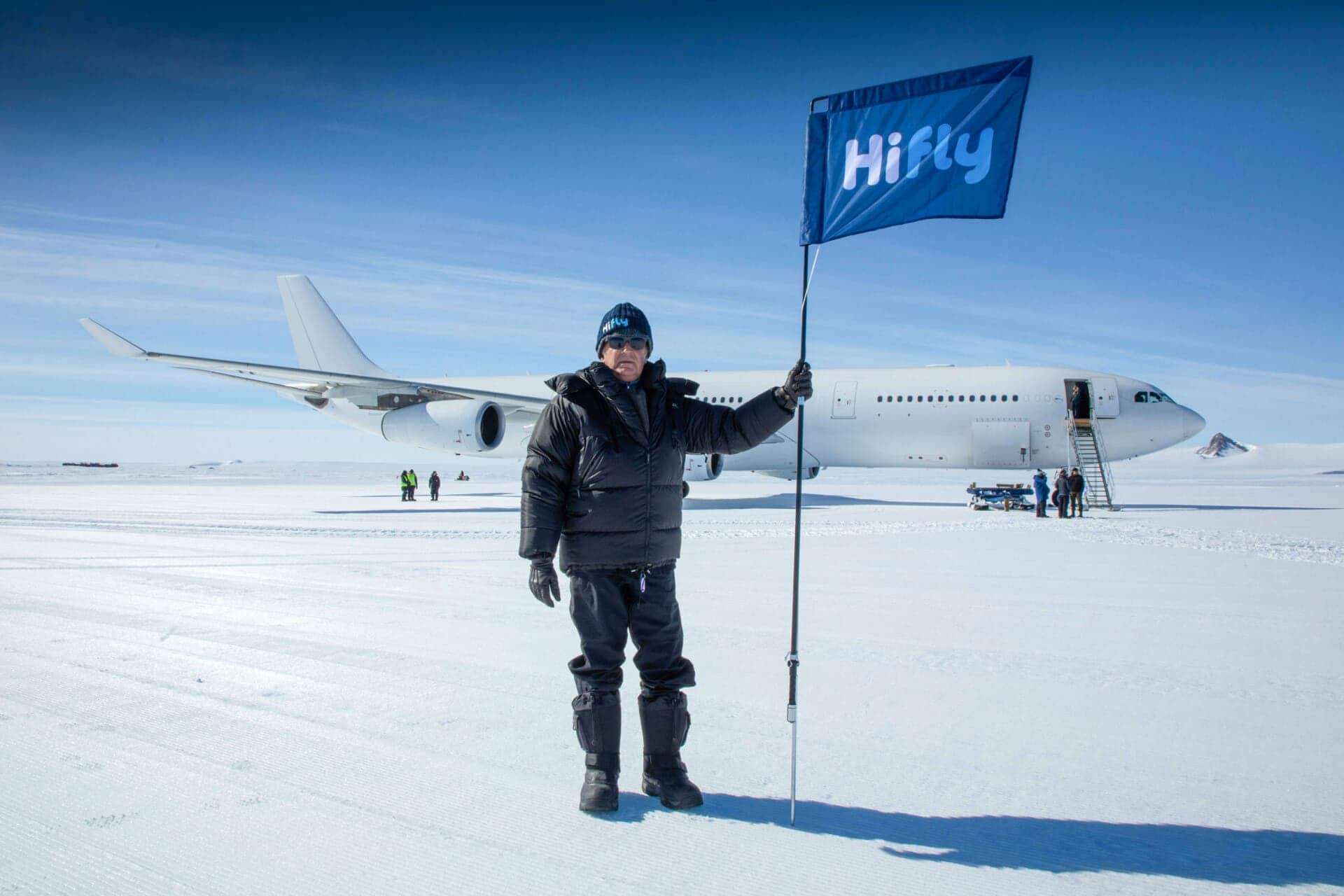 Hi Fly Airbus A340 Antarctica Mission