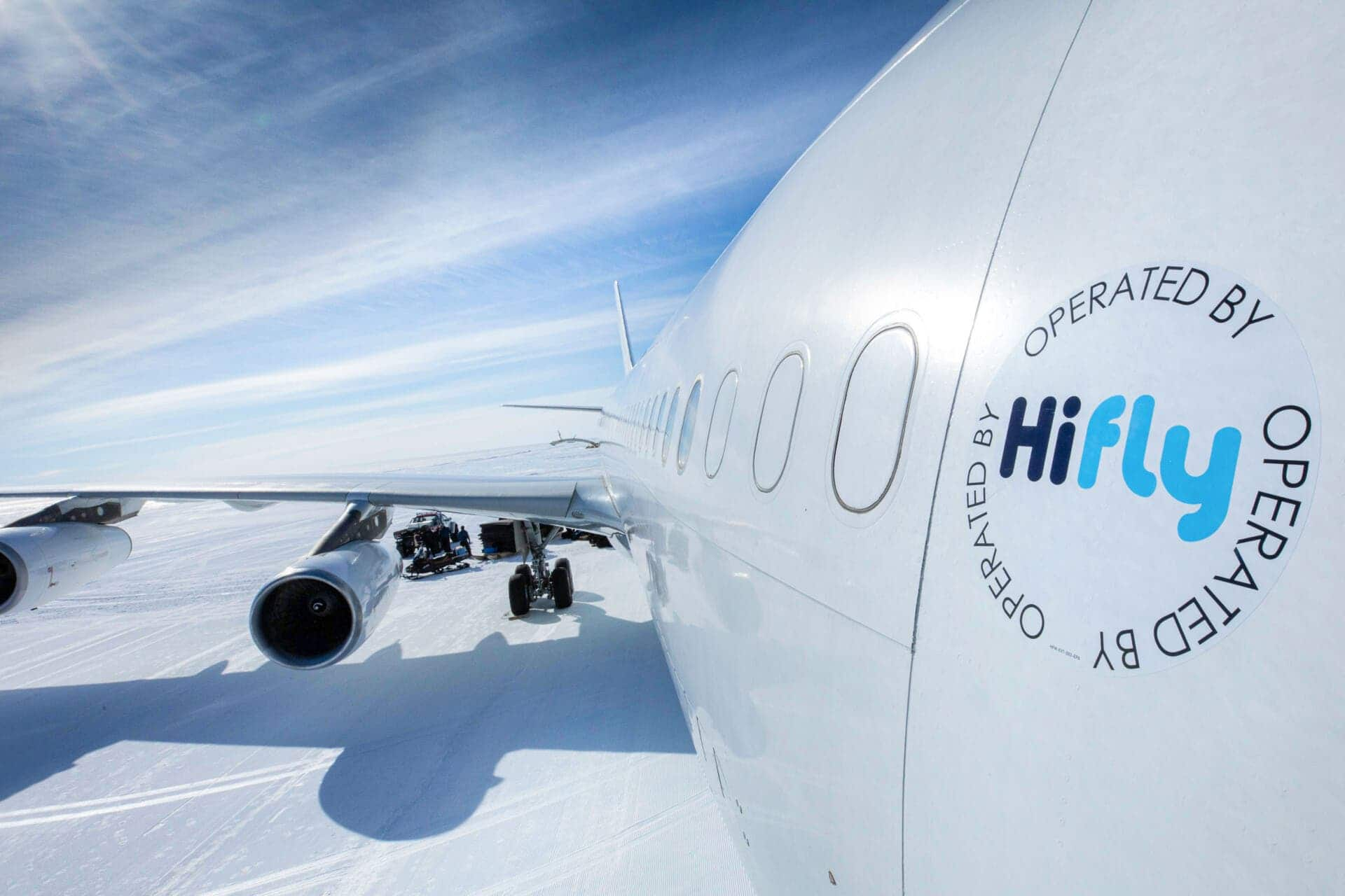 Hi Fly Airbus A340 Antarctica Mission