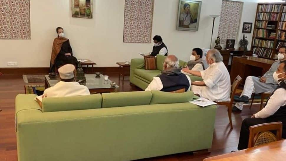 Congress leaders gather at Sonia Gandhi&#039;s house, strategise for upcoming Winter Session of Parliament