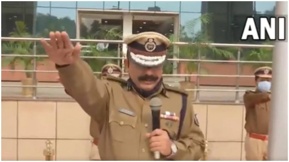 Watch: Bihar DGP administers oath for police staff to implement liquor ban