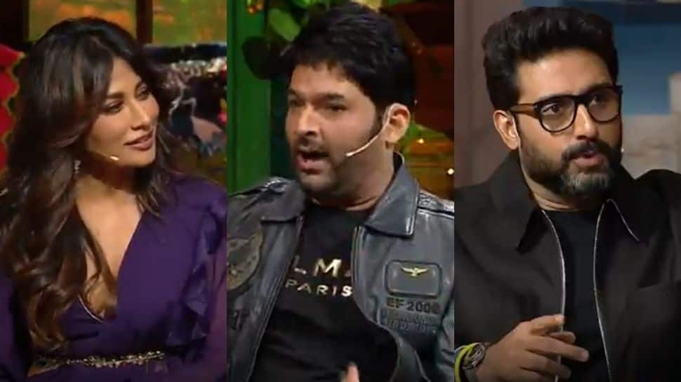 TKSS: Abhishek Bachchan hints at leaving show after Kapil Sharma flirts with Chitrangada Singh! - Watch