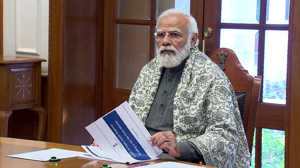 PM Narendra Modi chairs meeting with top officials on COVID-19 situation amid Omicron scare