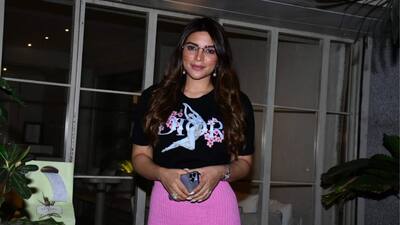 Shama Sikander spotted 