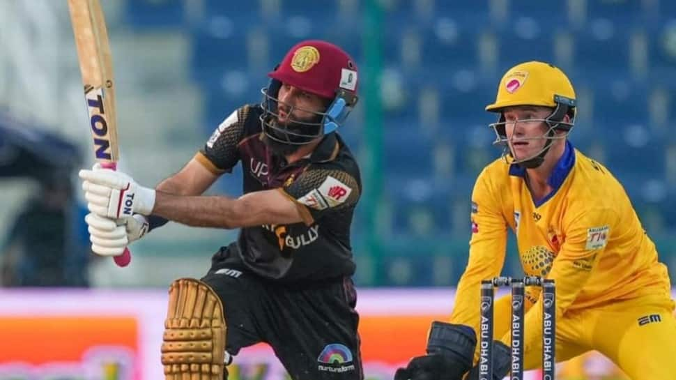 Abu Dhabi T10 League 2021: Moeen Ali smashes FASTEST FIFTY of the tournament - WATCH