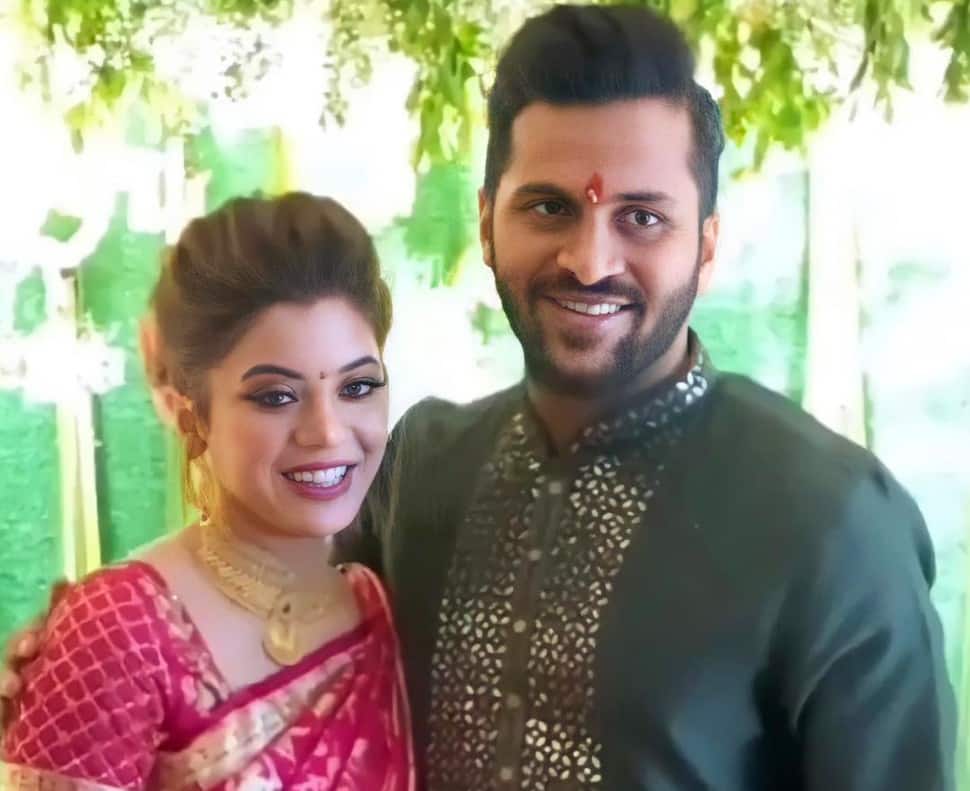 Team India and Chennai Super Kings all-rounder Shardul Thakur got engaged to long-time girlfriend Mittali Parulkar. The couple got engaged at Mumbai Cricket Association’s facility in BKC on Monday (November 29) with 75-odd guests in attendance. (Source: Twitter)
