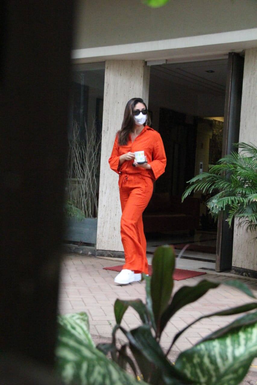 Kareena carries her coffee mug around