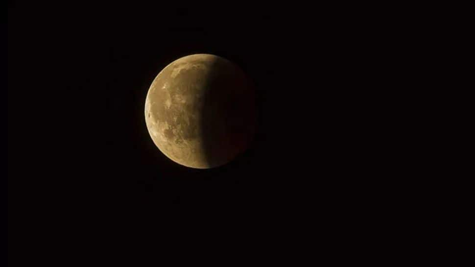 India witnessed a partial lunar eclipse recently