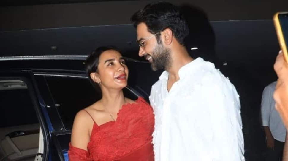 Patralekhaa bids teary goodbye to hubby Rajkummar Rao as he leaves for work!