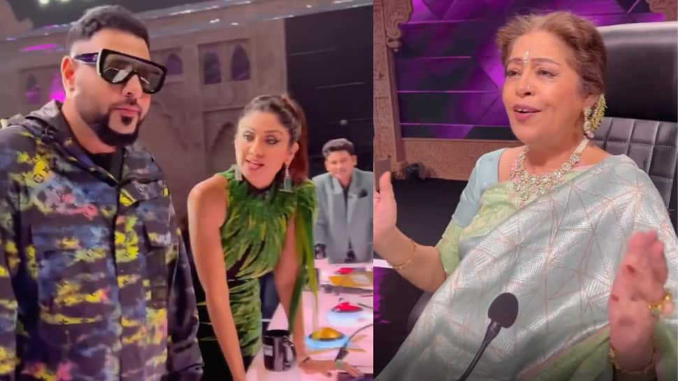 Kirron Kher scolds Badshah for making her and Shilpa Shetty wait on IGT 9 sets: Watch BTS video!