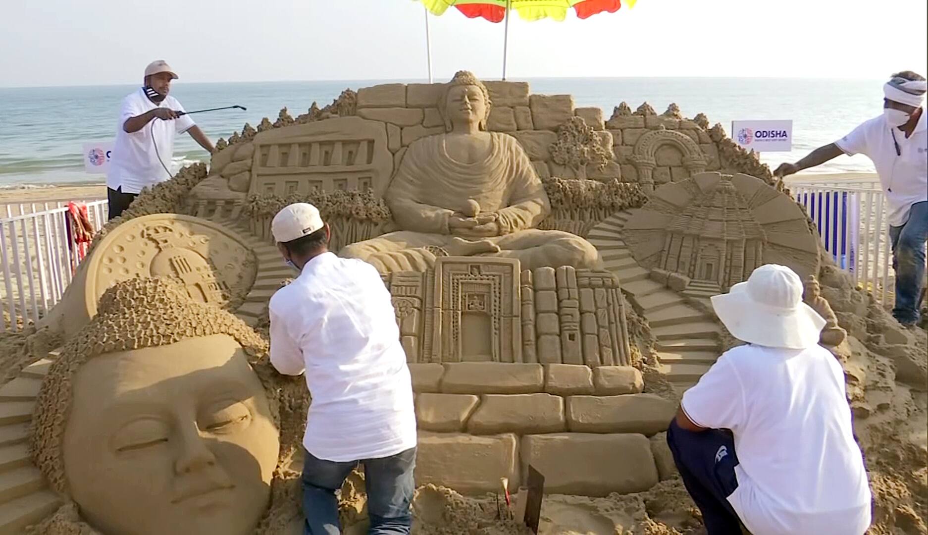 Odisha Tourism : Sand Art Festival 2023