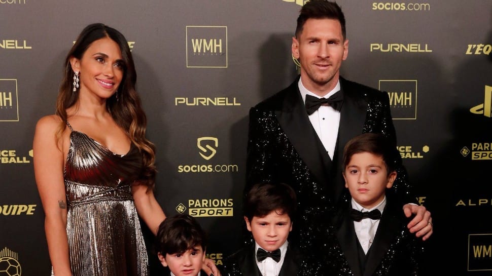 Lionel Messi shows off all his seven Ballon d'Or's with family- WATCH ...