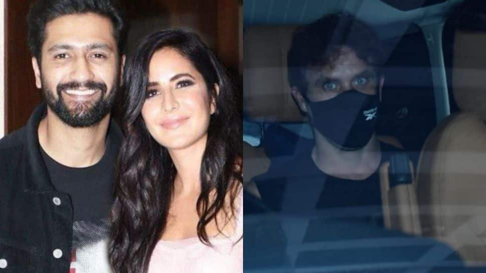 Katrina Kaif, Vicky Kaushal wedding: Actress&#039; brother spotted outside her house, in pics